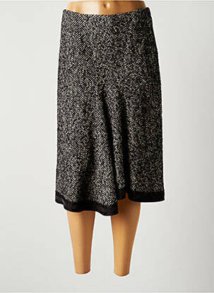 Fustă midi mărime normală negru LAUREN VIDAL femme