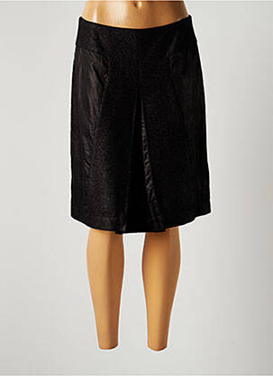 Fustă midi negru LAUREN VIDAL femeie