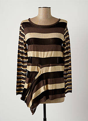 Pulover maro LAUREN VIDAL femeie