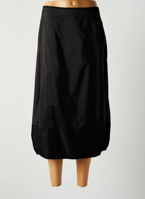 Fustă midi negru LAUREN VIDAL femeie