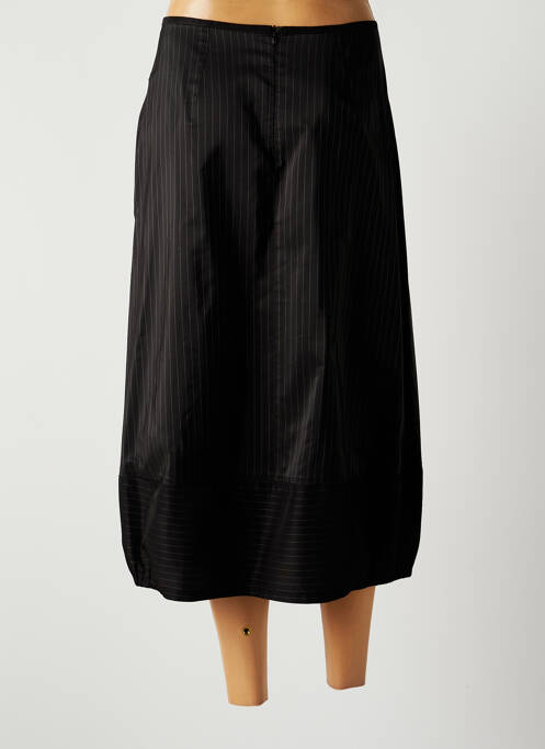 Fustă midi negru LAUREN VIDAL femeie