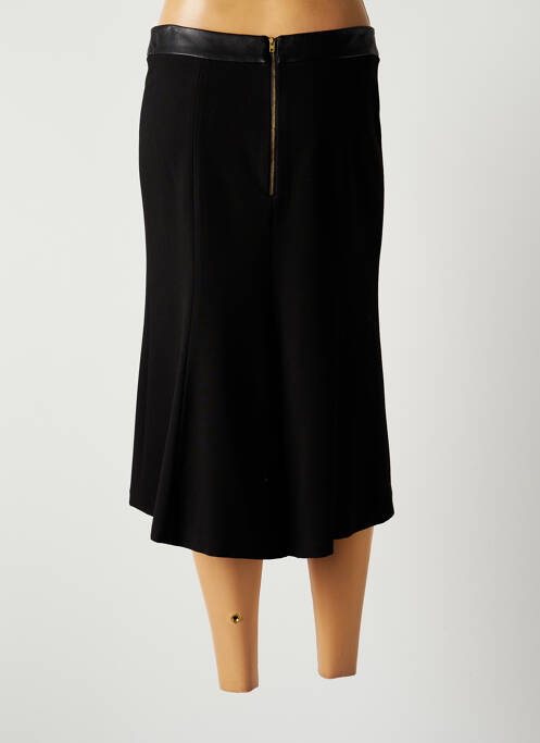 Fustă midi maro LAUREN VIDAL femeie