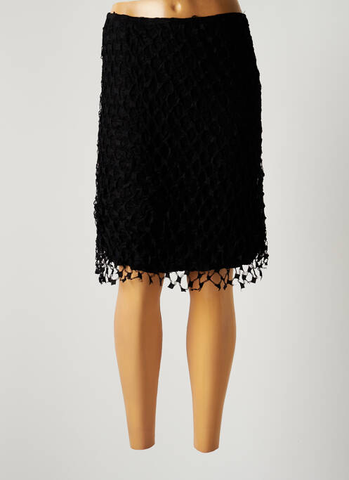 Fustă scurtă negru LAUREN VIDAL femeie