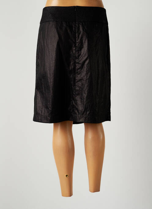 Fustă midi negru LAUREN VIDAL femeie