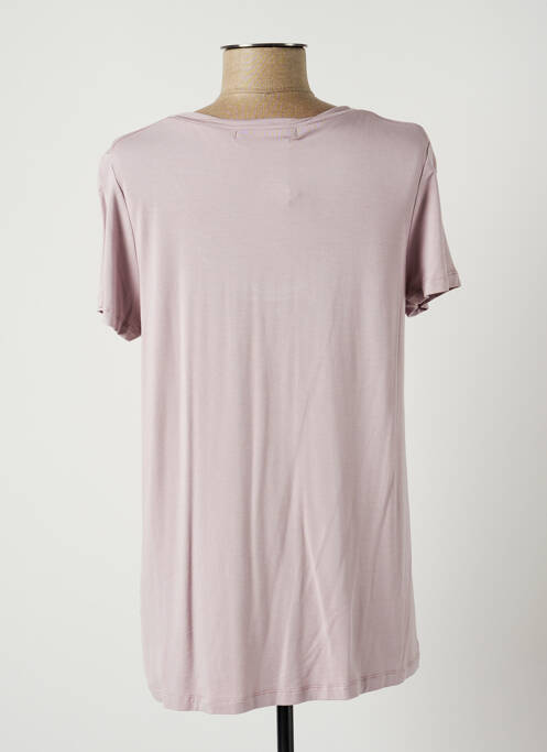 Tricou violet LAUREN VIDAL femeie