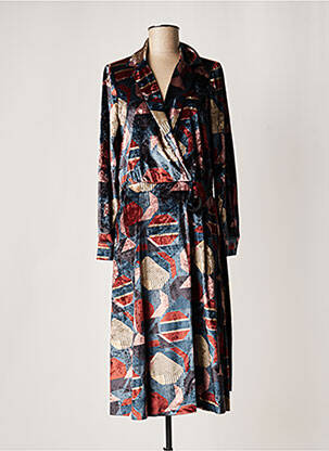 Rochie lungă negru LAUREN VIDAL femeie