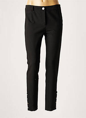 Pantalon slim mărime normală mărime normală negru LAUREN VIDAL femeie