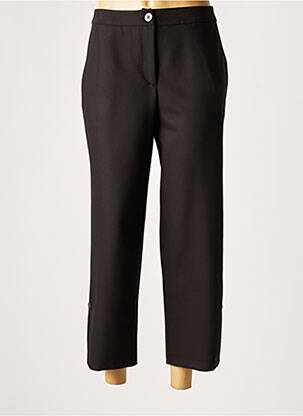 Pantalon trei sferturi negru LAUREN VIDAL femeie