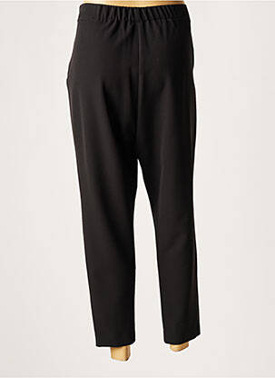 Pantalon 7/8 talie elastică mărime normală negru LAUREN VIDAL femeie