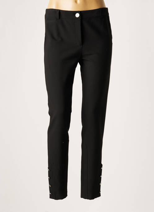 Pantalon slim negru LAUREN VIDAL femeie