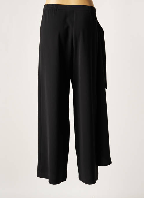 Pantalon larg negru LAUREN VIDAL femeie