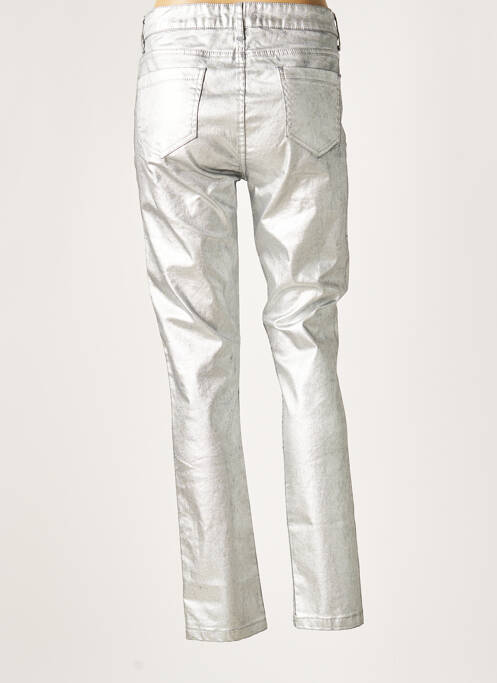 Blugi cu croială dreaptă alb LAUREN VIDAL femeie