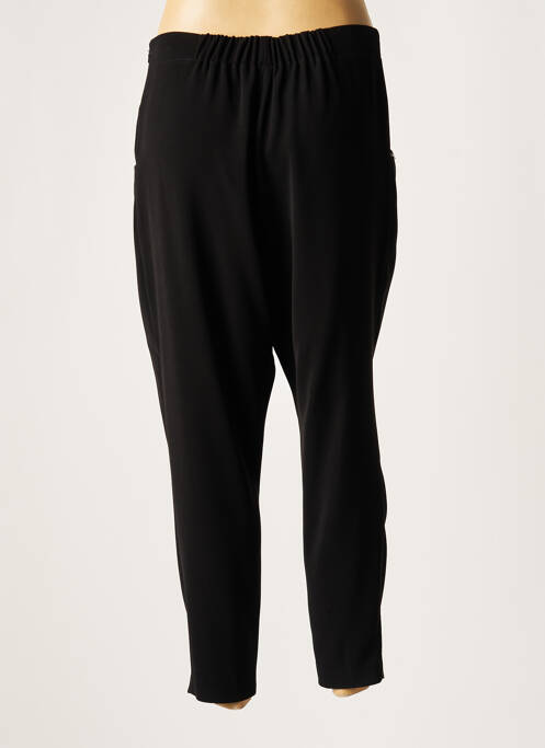 Pantalon larg negru LAUREN VIDAL femeie
