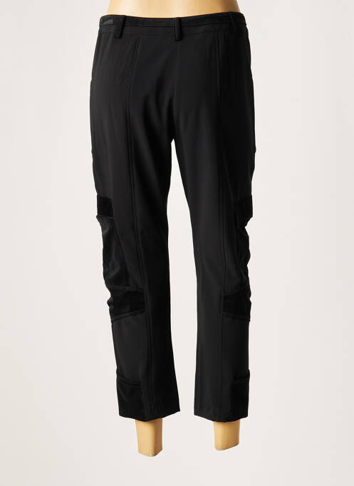 Pantalon trei sferturi negru LAUREN VIDAL femeie