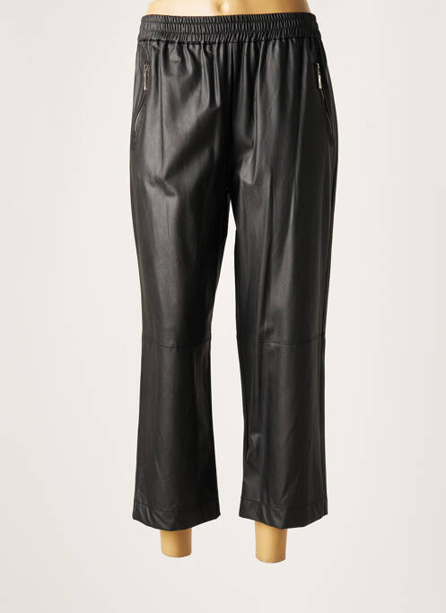 Pantalon trei sferturi negru LAUREN VIDAL femeie