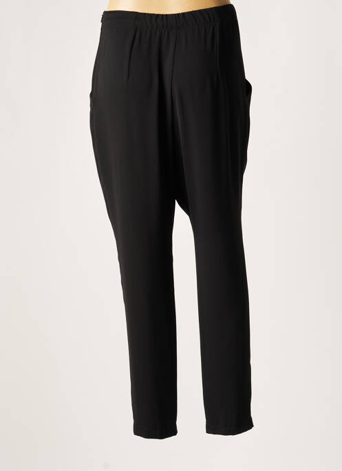 Pantalon larg negru LAUREN VIDAL femeie