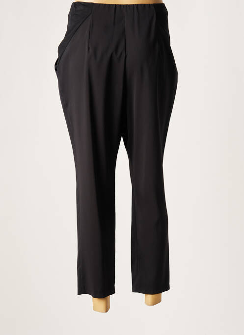 Pantalon trei sferturi negru LAUREN VIDAL femeie