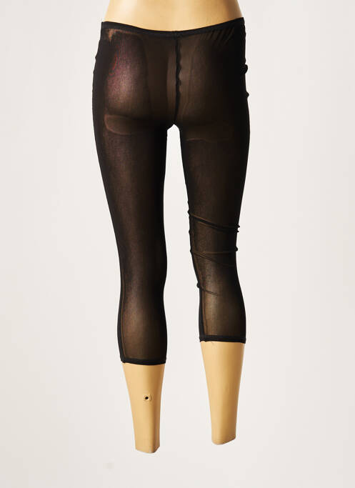 Pantalon trei sferturi negru LAUREN VIDAL femeie