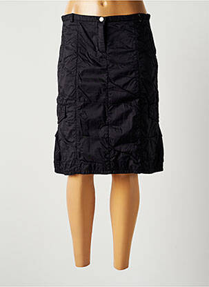 Fustă midi negru LAUREN VIDAL femeie