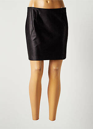 Fustă scurtă negru LAUREN VIDAL femeie