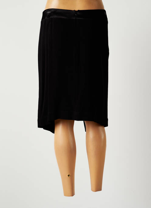 Fustă midi negru LAUREN VIDAL femeie
