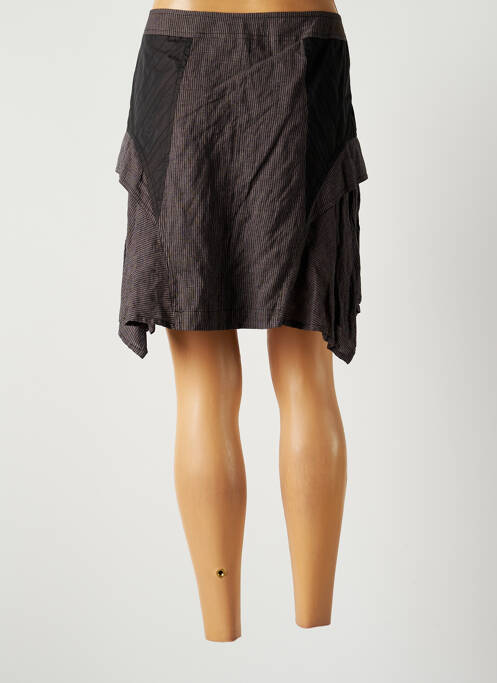 Fustă scurtă gri LAUREN VIDAL femeie