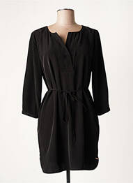 Rochie scurtă mâneci 3/4 mâneci 3/4 negru LAUREN VIDAL femme