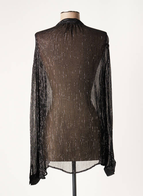 Tunică mâneci lungi negru LAUREN VIDAL femeie