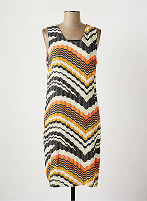 Rochie midi portocaliu MERI & ESCA femeie