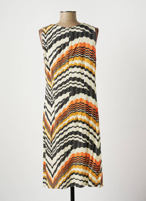 Rochie midi portocaliu MERI & ESCA femeie