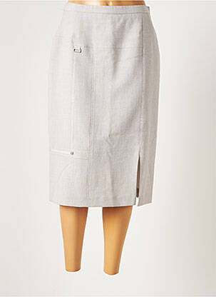 Fustă midi gri PAUPORTÉ femeie