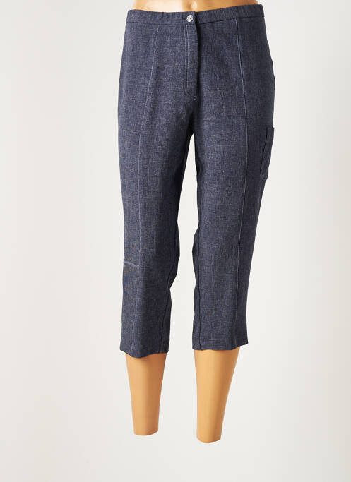 Pantalon trei sferturi albastru GUY DUBOUIS femeie