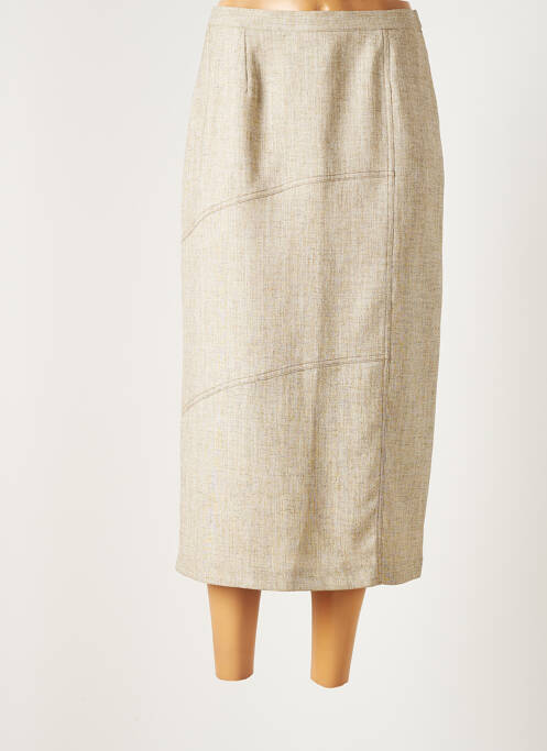 Fustă lungă bej IMPULSION femeie
