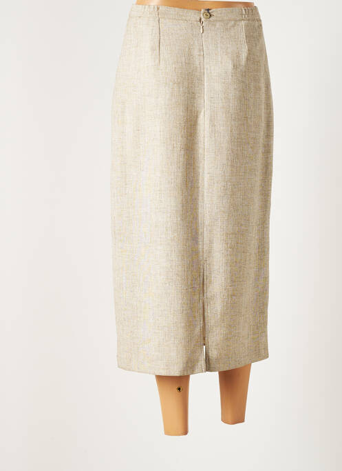 Fustă lungă bej IMPULSION femeie