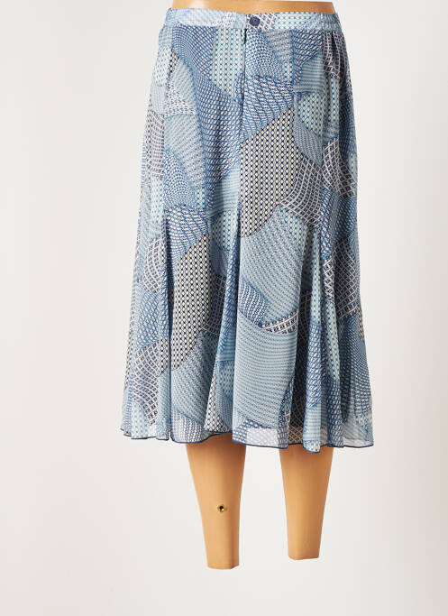 Fustă midi albastru FRANCOISE F femeie
