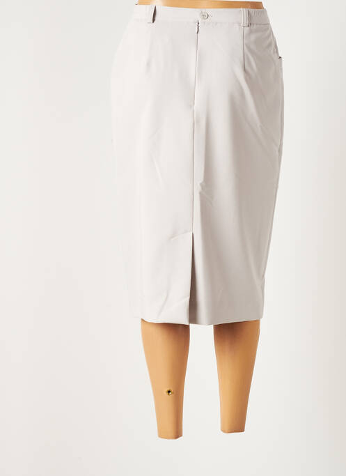 Fustă midi gri FRANCOISE F femeie