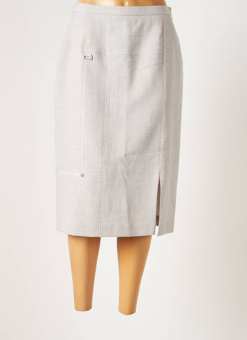 Fustă midi gri PAUPORTÉ femeie