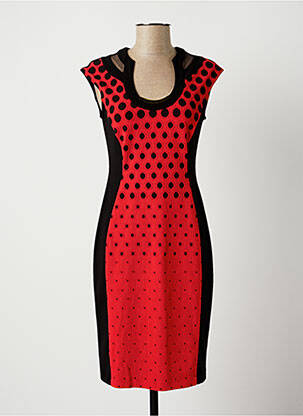 Rochie midi roșu JOSEPH RIBKOFF femeie