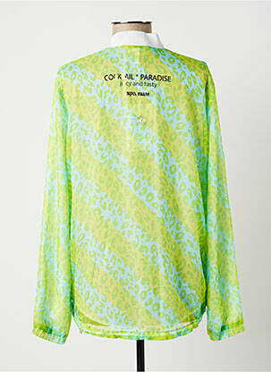 Jachete casual guler rotund verde SPORTALM femeie