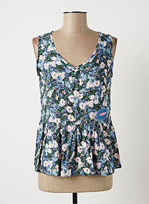 Top albastru POUPEE CHIC femeie