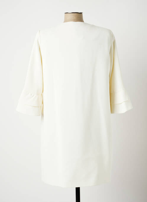 Jachete elegante alb POUPEE CHIC femeie