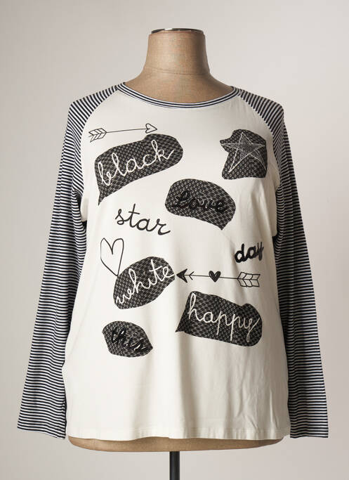 Tricou alb LUISA VIOLA femeie