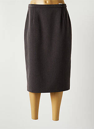 Fustă midi gri PAUPORTÉ femeie