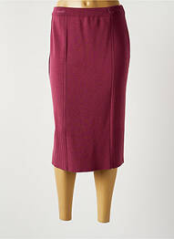 Fustă midi elasticitate violet PAUPORTÉ femme