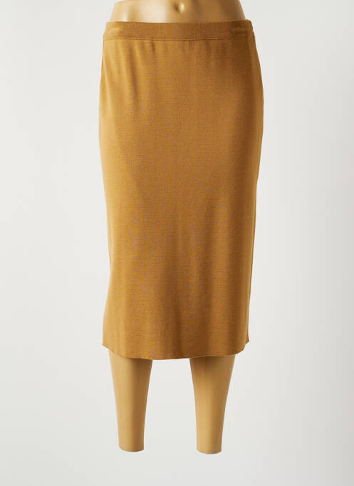 Fustă midi maro PAUPORTÉ femeie