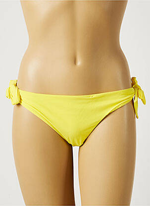 Chiloți de baie galben AUBADE femeie