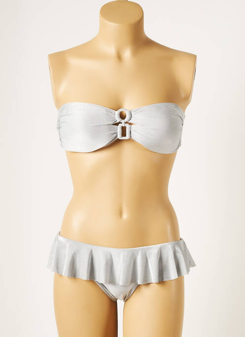 Costum de baie din două piese gri GENIUS femeie