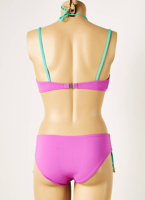 Costum de baie din două piese roz GENIUS femeie