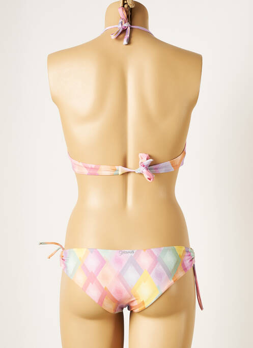 Costum de baie din două piese galben GENIUS femeie