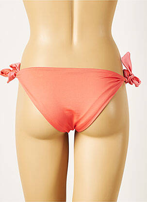 Chiloți de baie reversibil bikini roz GENIUS femeie